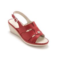 SANDALE - NU-PIEDS Sandales compensées cuir ultra légères SANDALE - NU-PIEDS Sandales compensées cuir ultra légères