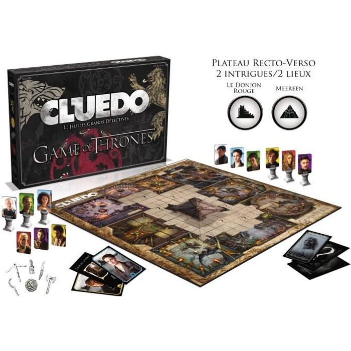 GAME OF THRONES Cluedo - Version Française