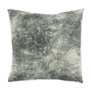 COUSSIN Coussin Havane aspect cuir vieilli - 40 x 40 cm - 