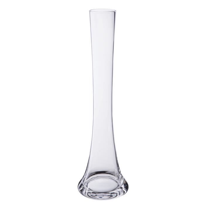 Vase tube en verre Achat / Vente pas cher
