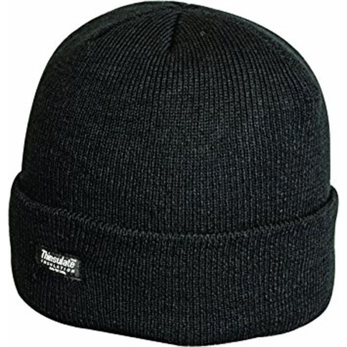 HIGHLANDER Bonnet de Ski Thinsulate Noir