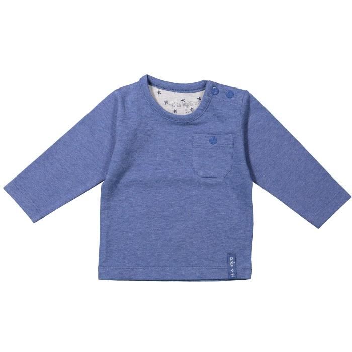 DIRKJE T-shirt Manches Longues Bleu Bébé Garçon
