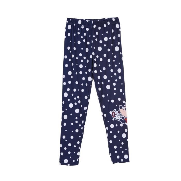 DISNEY MINNIE Legging Sublime Bleu et Blanc Enfant Fille