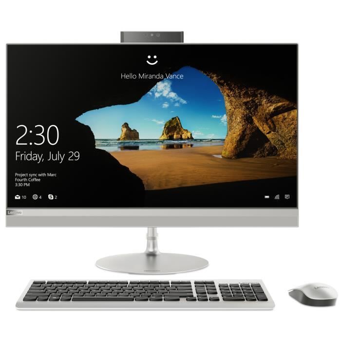 Ordinateur Tout-en-un - LENOVO AIO 520-27ICB - 27 pouces QHD - i5-8400T - RAM 16Go - Disque Dur 1To HDD + 256Go SSD - Windows 10