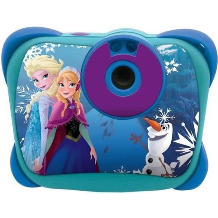 LA REINE DES NEIGES Appareil Photo Enfant 5MP - Lexibook - Fille - A partir de 3 ans