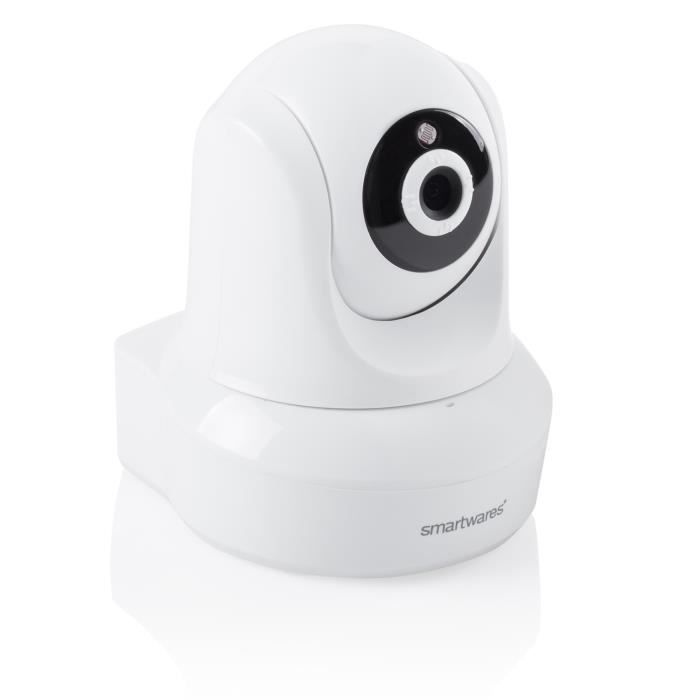 SMARTWARES Caméra de surveillance motorisée connectée IP intérieur WiFi C724IP