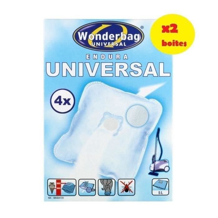 WPRO WB484-MW Sac pour aspirateur Universel
