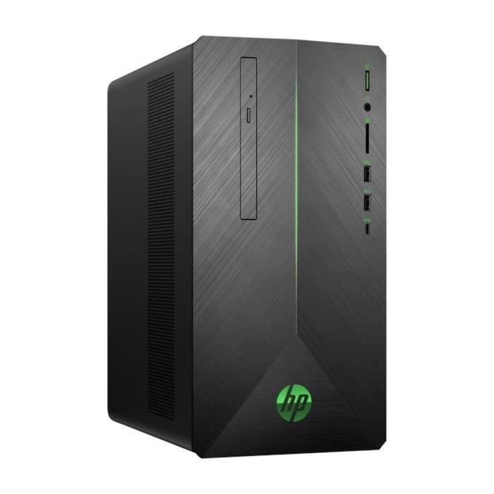 Unité Centrale Gamer - HP Pavilion 690-0004nf - Core i5-8400 - 8Go de RAM - Disque Dur 1To HDD + 128Go SSD - GTX 1060 3Go - Win 10