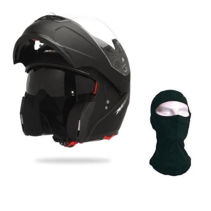 NOX N964 Casque Modulable Mat + Cagoule