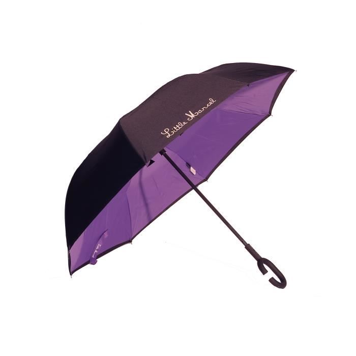 LITTLE MARCEL Parapluie inversé Polka Violet