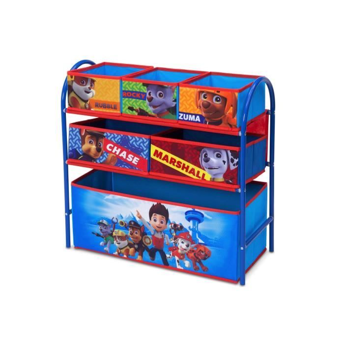 PAT PATROUILLE Meuble de rangement enfant cadre en metal
