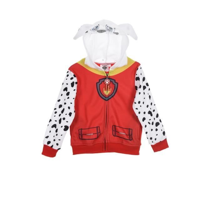 PATPATROUILLE Veste Sweat rougeGarçon
