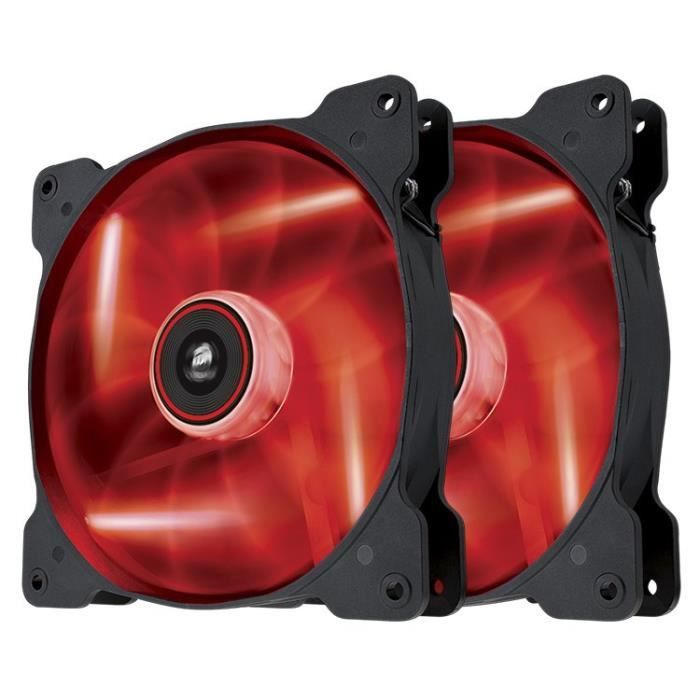 Corsair ventilateur 140mm SP140 LED rouge Double