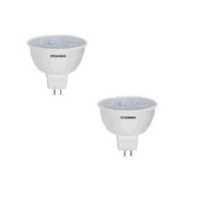 SYLVANIA Lot de 2 ampoules LED GU5,3 Refled MR16 5 W équivalent ? 35 W