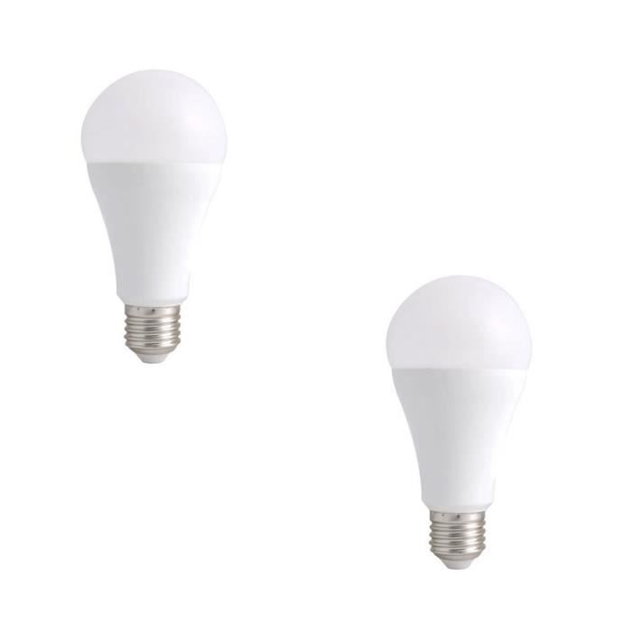 SYLVANIA Lot de 2 ampoules LED Toledo standard GLS E27 11 W équivalent à 75 W