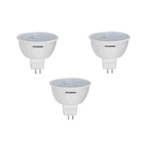SYLVANIA Lot de 3 ampoules LED GU5,3 Refled MR16 5 W équivalent ? 35 W