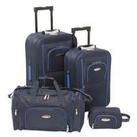 SET DE VALISES CHALLENGER Set de 2 Valises Souple 2 Roues 54-64 c SET DE VALISES CHALLENGER Set de 2 Valises Souple 2 Roues 54-64 c