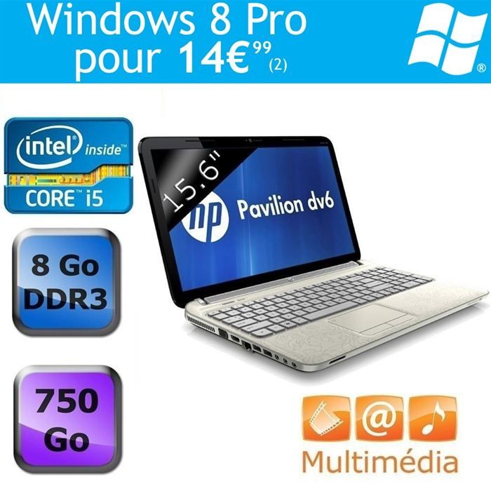 HP Pavilion dv6 6c62ef   Achat / Vente ORDINATEUR PORTABLE HP Pavilion