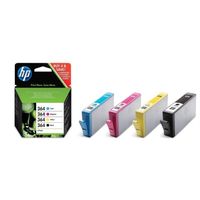 CARTOUCHE IMPRIMANTE HP cartouches 364 B/C/M/Y Pack couleurs CARTOUCHE IMPRIMANTE HP cartouches 364 B/C/M/Y Pack couleurs