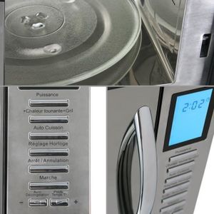 CE MO25SG13S - Micro-ondes combiné noir porte