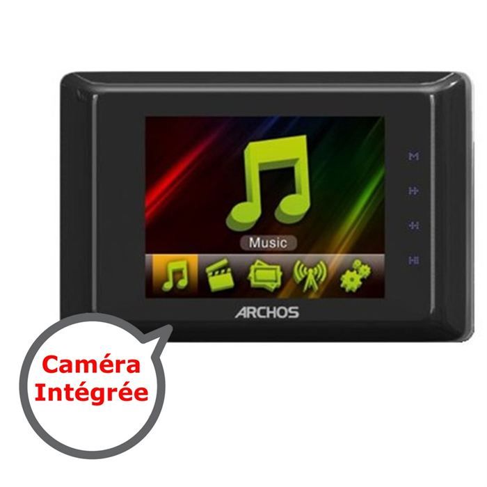 ARCHOS 24D Vision 4GO   Achat / Vente BALADEUR  / MP4 ARCHOS 24D