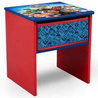 COMMODE DE CHAMBRE PAT PATROUILLE - Table de Chevet Enfant en Bois av COMMODE DE CHAMBRE PAT PATROUILLE - Table de Chevet Enfant en Bois av