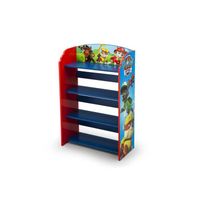 ÉTAGÈRE - BIBLIOTHÈQUE PAT PATROUILLE - Bibliothèque Enfant - Bleu et Mul ÉTAGÈRE - BIBLIOTHÈQUE PAT PATROUILLE - Bibliothèque Enfant - Bleu et Mul