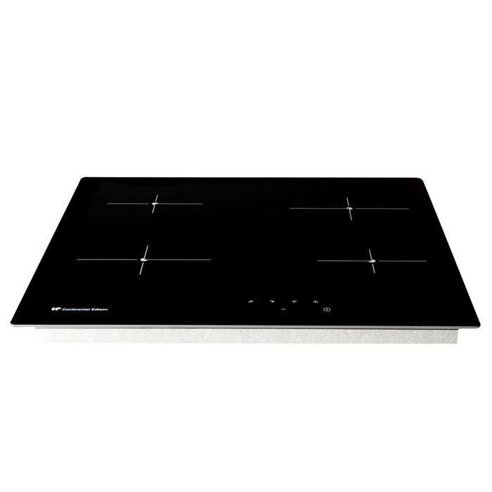  CP104RP Table cuisson vitrocéramique-4 zones-6000W-L59xP52cm-Revêtement1