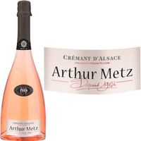 PÉTILLANT & MOUSSEUX Crémant d'Alsace Cuvée 1904 rosé Arthur Metz vi... PÉTILLANT & MOUSSEUX Crémant d'Alsace Cuvée 1904 rosé Arthur Metz vi...
