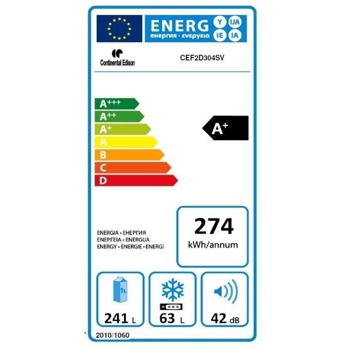  CEF2D304SV - Réfrigérateur congélateur3