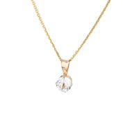 SAUTOIR ET COLLIER OR ECLAT Collier Or Jaune 375° Topaze Femme SAUTOIR ET COLLIER OR ECLAT Collier Or Jaune 375° Topaze Femme