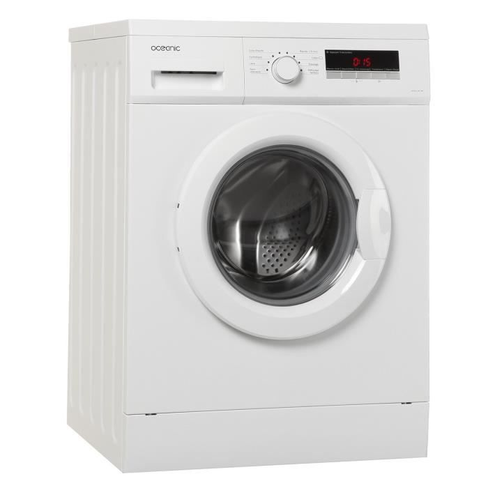  OCEALL814W2 - Lave-linge frontal - 8kg - 14001