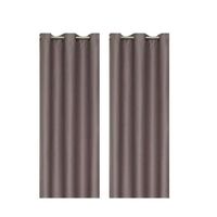 RIDEAU Paire de rideaux occultants 140x260 cm Taupe RIDEAU Paire de rideaux occultants 140x260 cm Taupe