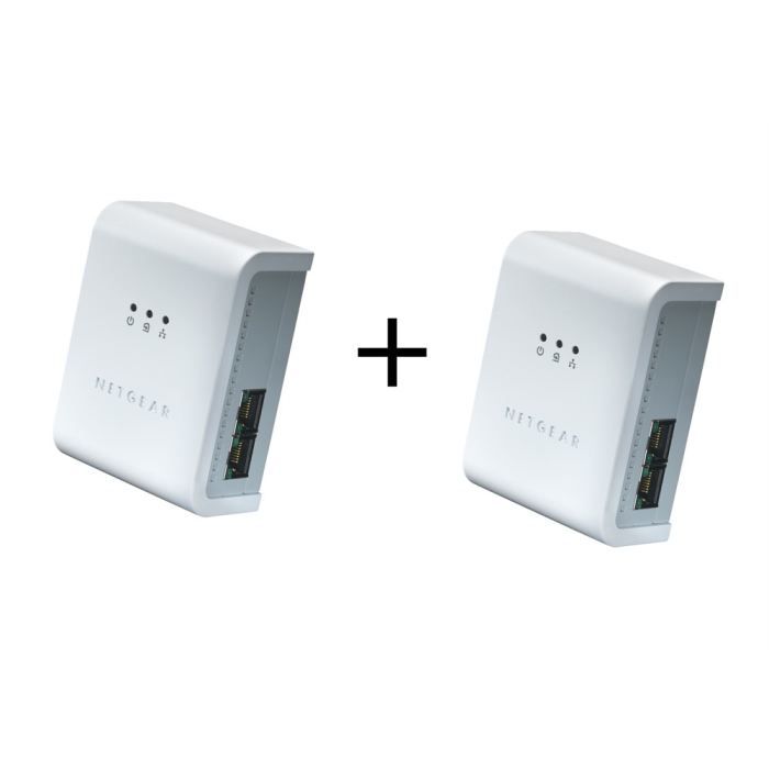 NetGear Pack 2 prises CPL XE104 85 Mb/s   Achat / Vente COURANT