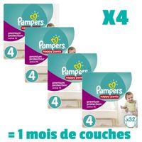 COUCHE PAMPERS ACTIVE FIT PANTS Taille 4 - 128 couches - COUCHE PAMPERS ACTIVE FIT PANTS Taille 4 - 128 couches -