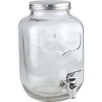 Verre à eau - Soda ARD'TIME Drinking jar XL avec robinet 4L Verre à eau - Soda ARD'TIME Drinking jar XL avec robinet 4L