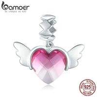Charm's BAMOER Charms Amour Argent 925 Femme Charm Pand Charm's BAMOER Charms Amour Argent 925 Femme Charm Pand