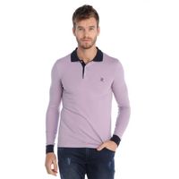 POLO Giorgio Di Mare Homme Polo GI8732050 Lila POLO Giorgio Di Mare Homme Polo GI8732050 Lila
