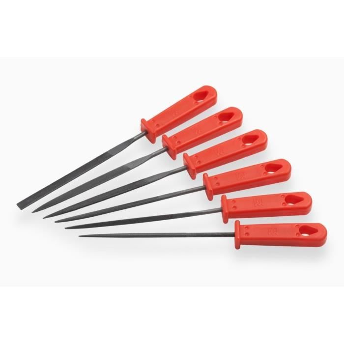 MEISTER Jeu de 6 limes 150mm