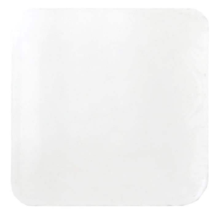 SANTEX Galet plat carré transparent