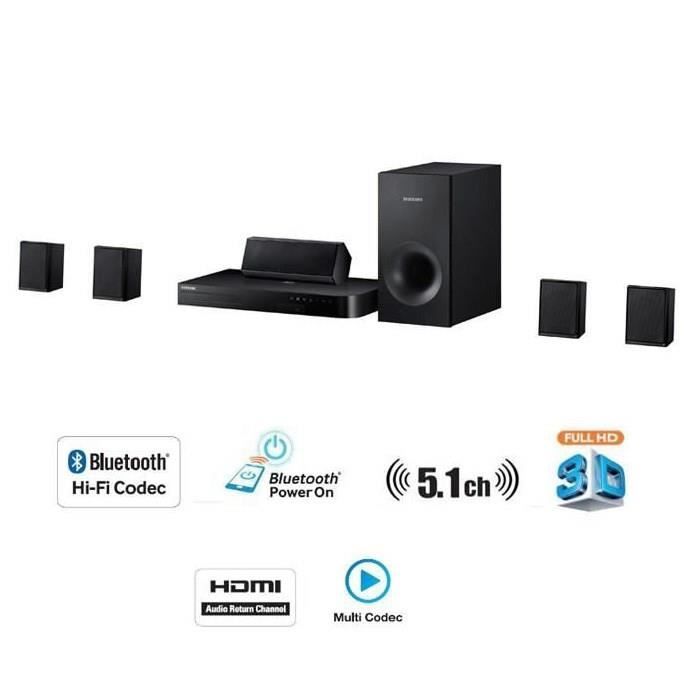 SAMSUNG HT-H4500 Home-cinéma 5.1 500W Bluetooth 3D Blu-ray