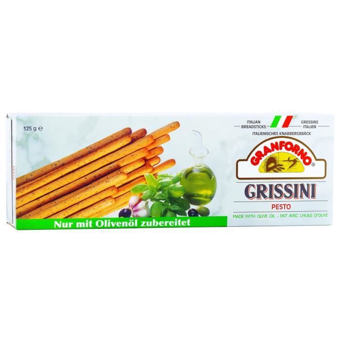 GRANFORNO Grissini Basilic - 125 g