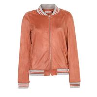 BLOUSON LPB WOMAN - Teddy Cannelle en Suedine BLOUSON LPB WOMAN - Teddy Cannelle en Suedine