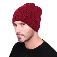 CASQUETTE - SNOOD Vbiger Bonnet Homme Femme Tricoté Epaissi pour Hiv CASQUETTE - SNOOD Vbiger Bonnet Homme Femme Tricoté Epaissi pour Hiv