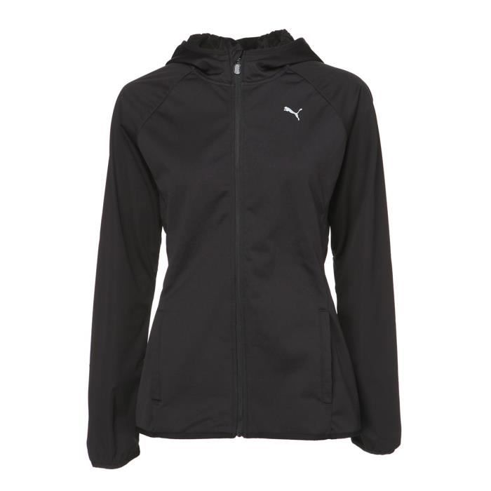 PUMA NightCat Veste à capuche zippée Femme - Noir