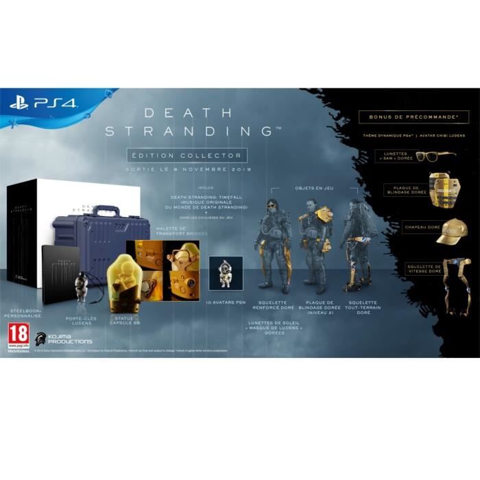 Death Stranding - Edition Collector Jeu PS4