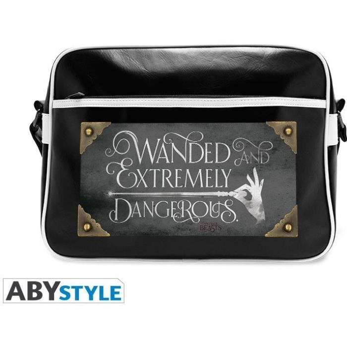 Sac Besace Les Animaux Fantastiques - Wanded & Dangerous - Vinyle