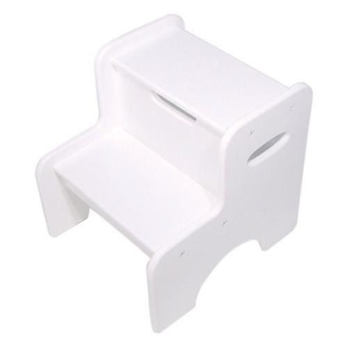 KIDKRAFT Tabouret à 2 marches - Blanc