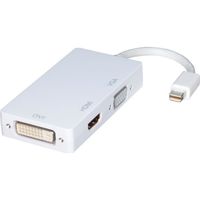 CÂBLE AUDIO VIDÉO Adaptateur Mini-DisplayPort vers HDMI, DVI & VGA CÂBLE AUDIO VIDÉO Adaptateur Mini-DisplayPort vers HDMI, DVI & VGA
