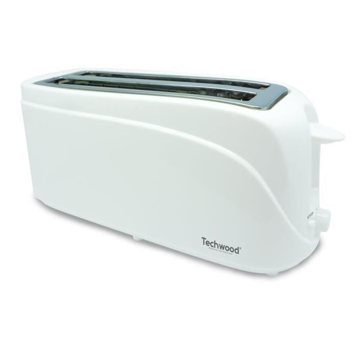TECHWOOD TGP502 Grille pain - Blanc